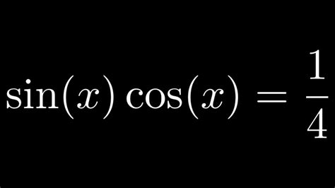 sinx cos|cos x sin formula.